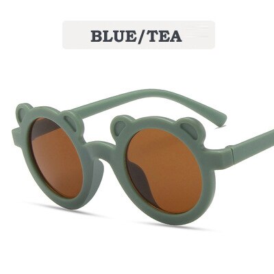 Bear Shape Round Sunglasses