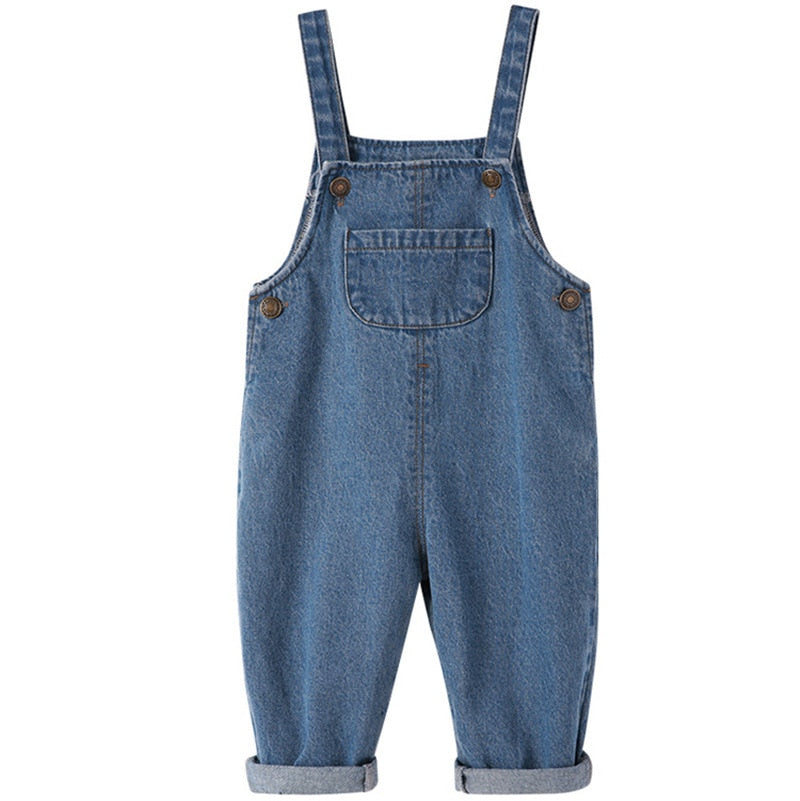 Denim Suspender Trousers