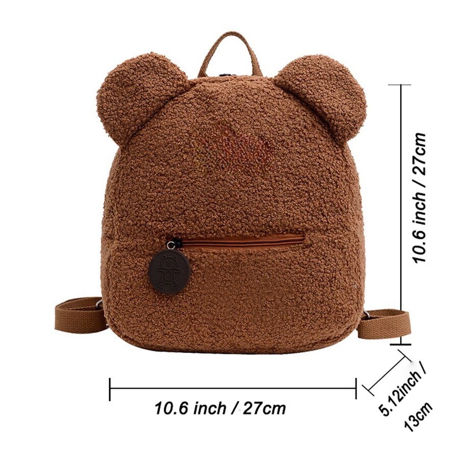 Plush Bear Backpack