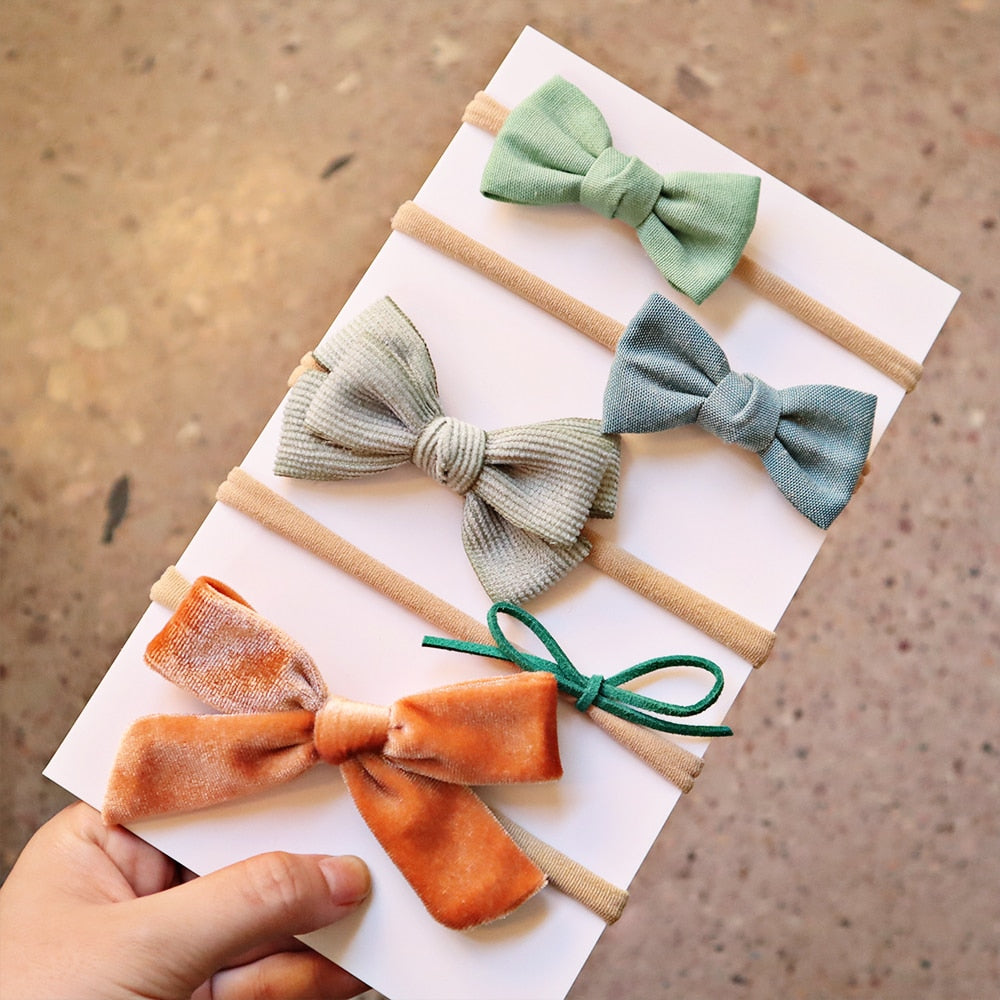 5Pcs/Set Bow Headband