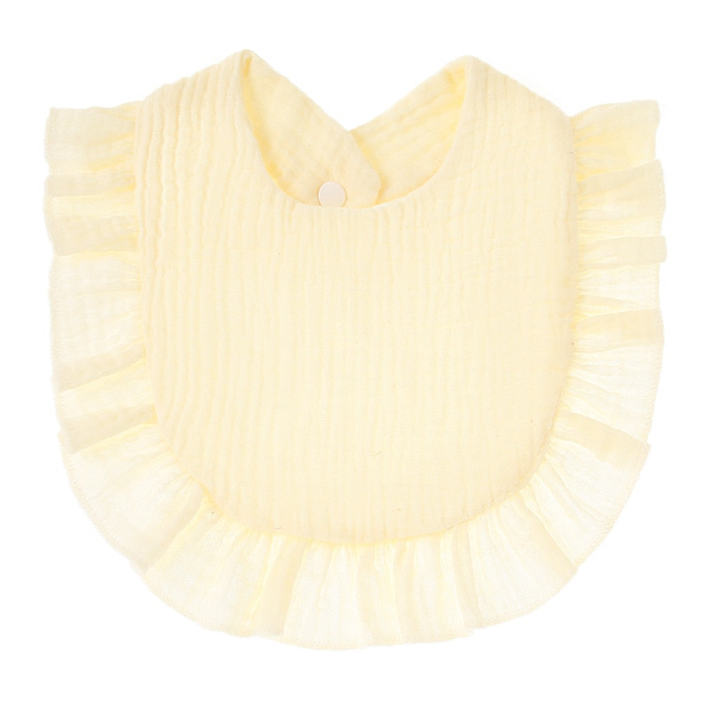 Lace Ruffle Bibs