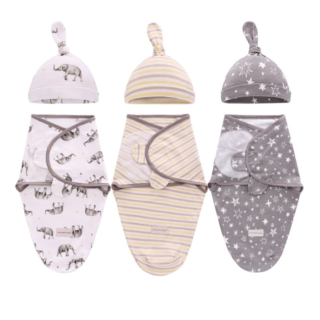 Cartoon Print Swaddle