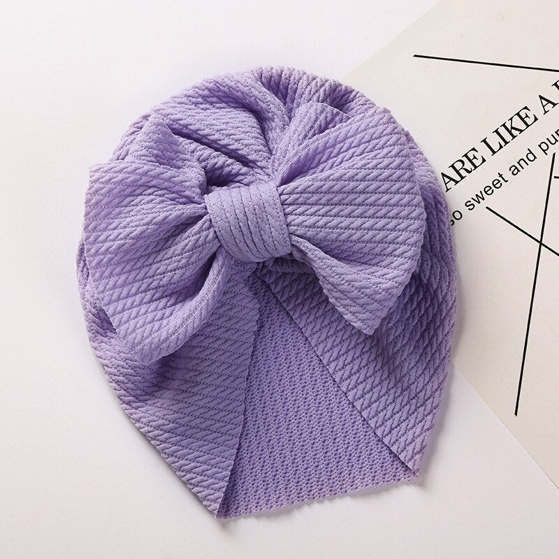 Bow Knot Ribbed Turban