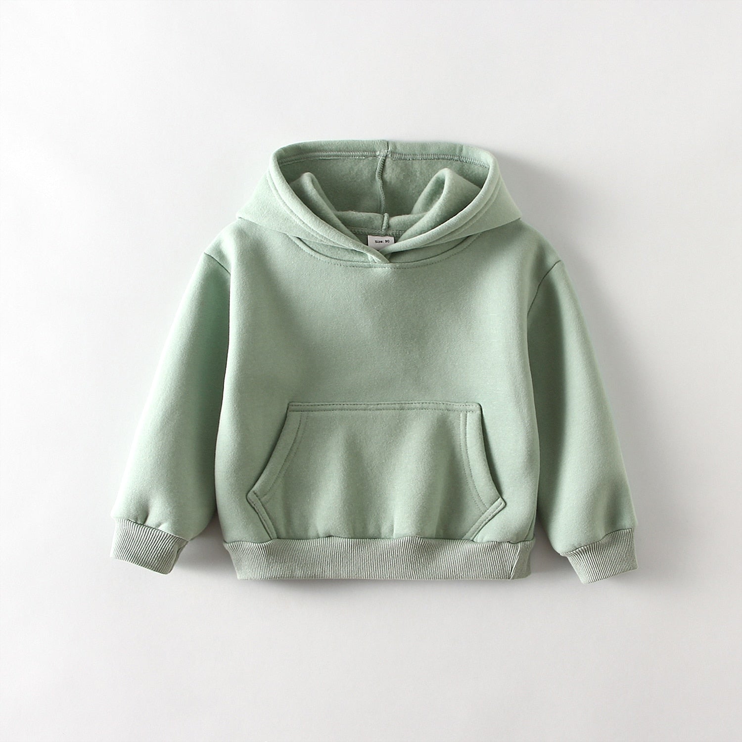 Solid Color Hoodie And Pants