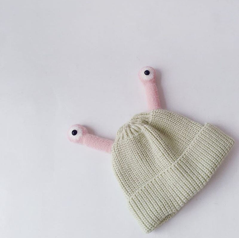 Cute Eyes Knitted Beanie