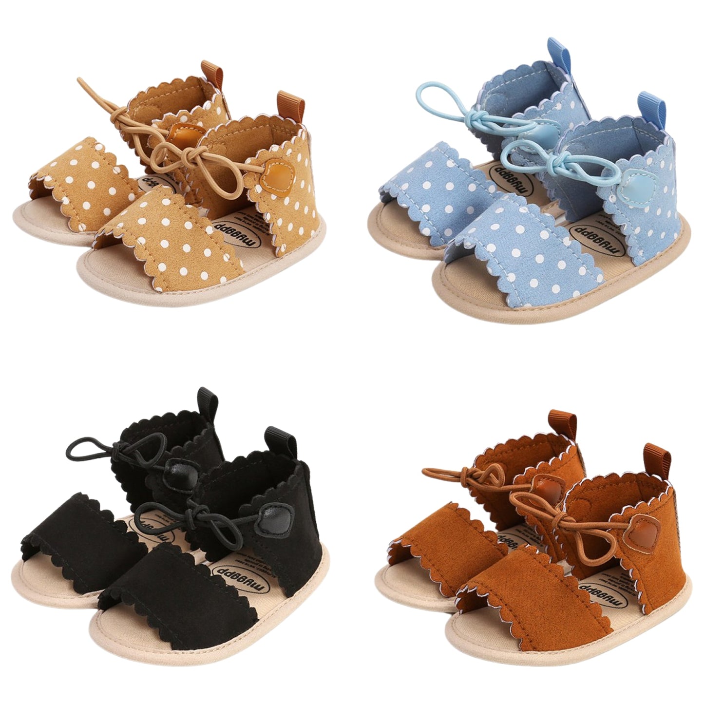 Soft Sole Sandals With Headband