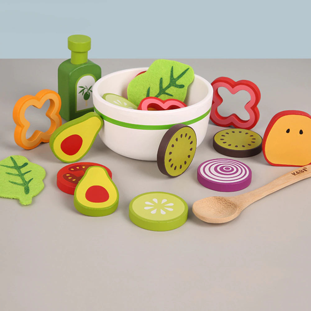 Wooden Salad Toy