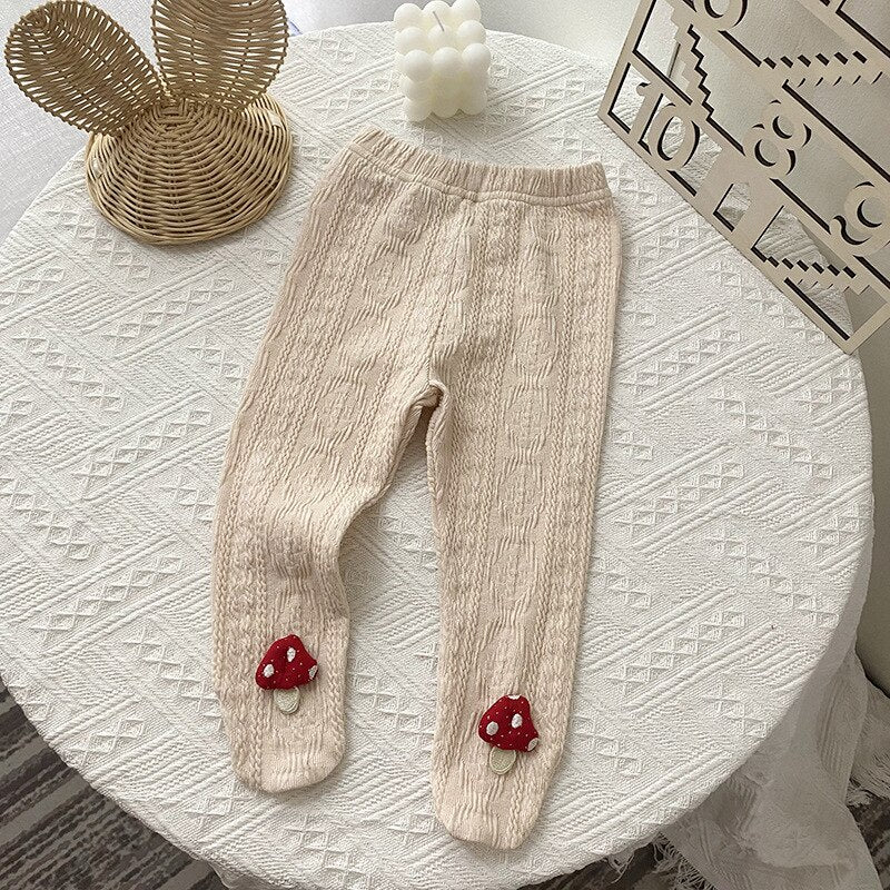 Mushroom Cotton Leggings