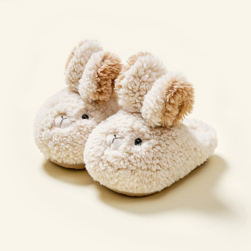 Rabbit Plush Slippers