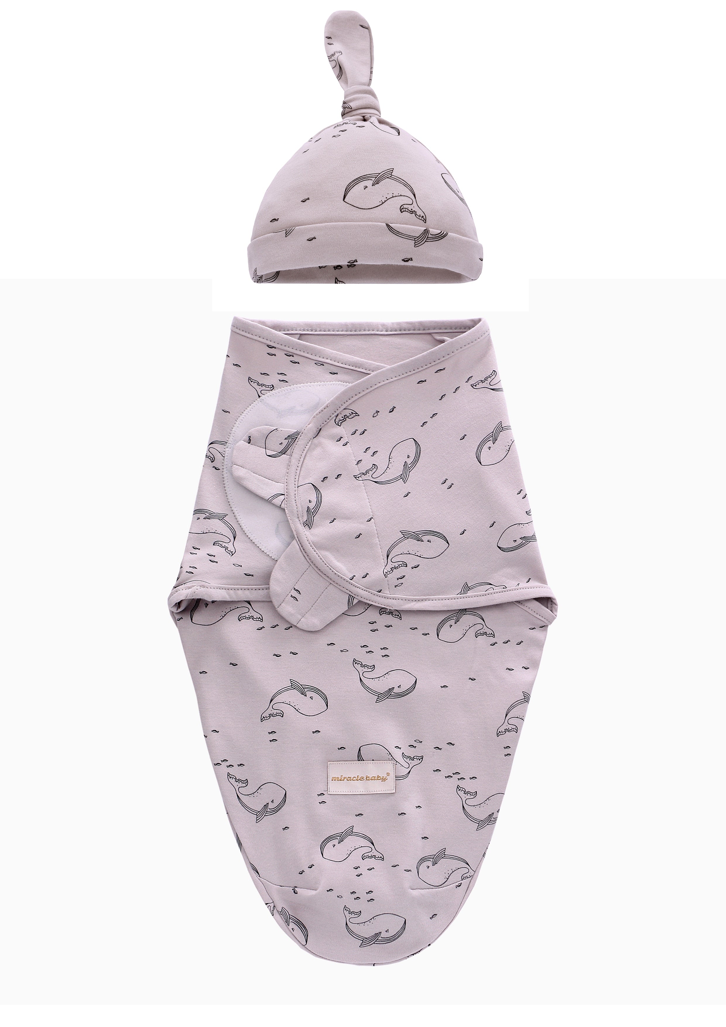 Cartoon Print Swaddle