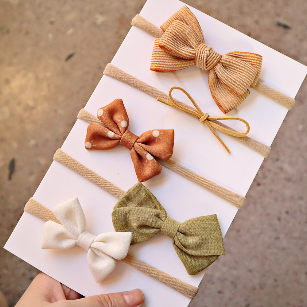 5Pcs/Set Bow Headband