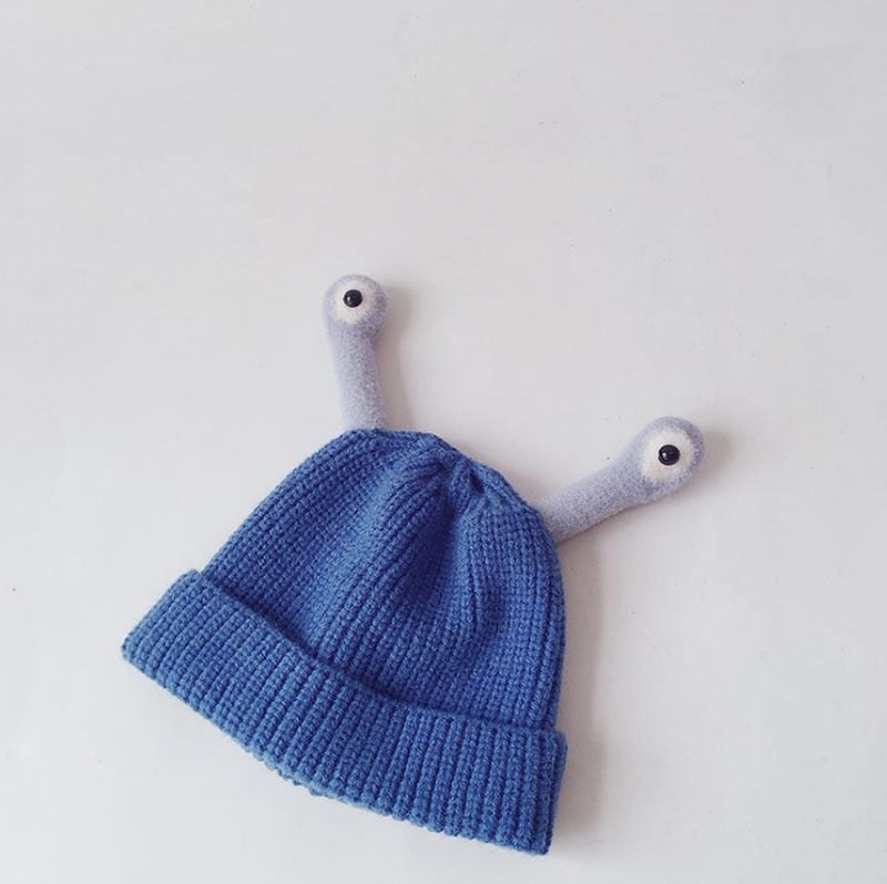 Cute Eyes Knitted Beanie