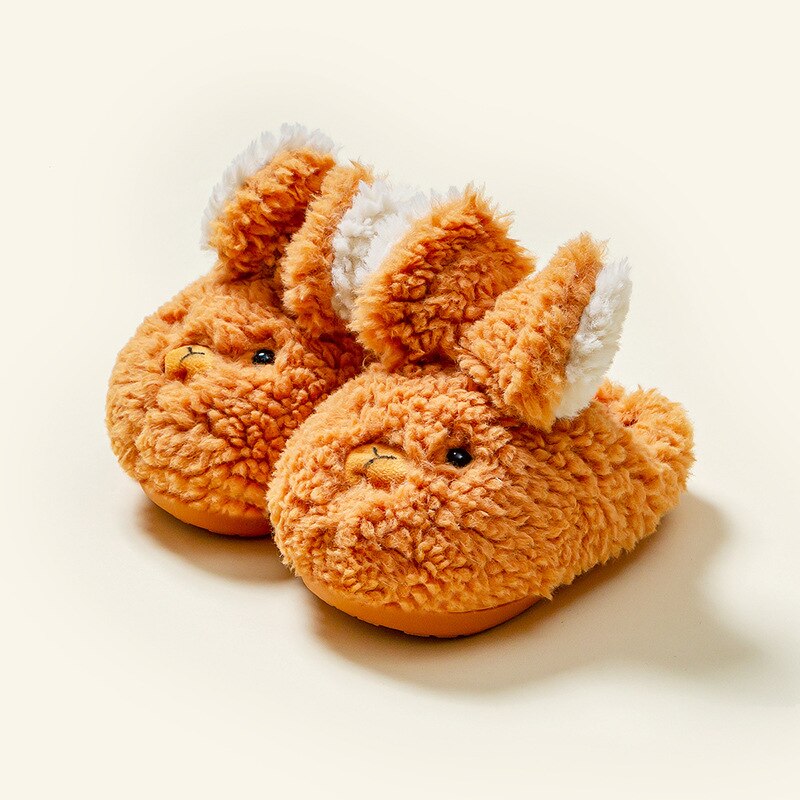 Rabbit Plush Slippers