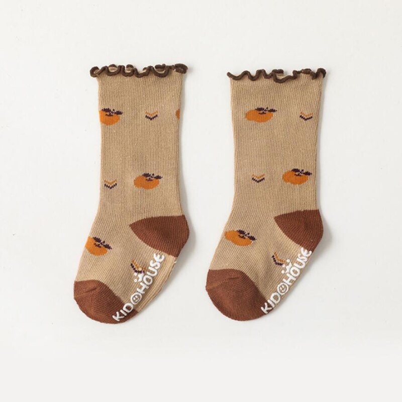 Animal/Flower Frilly Anti-Slip Socks