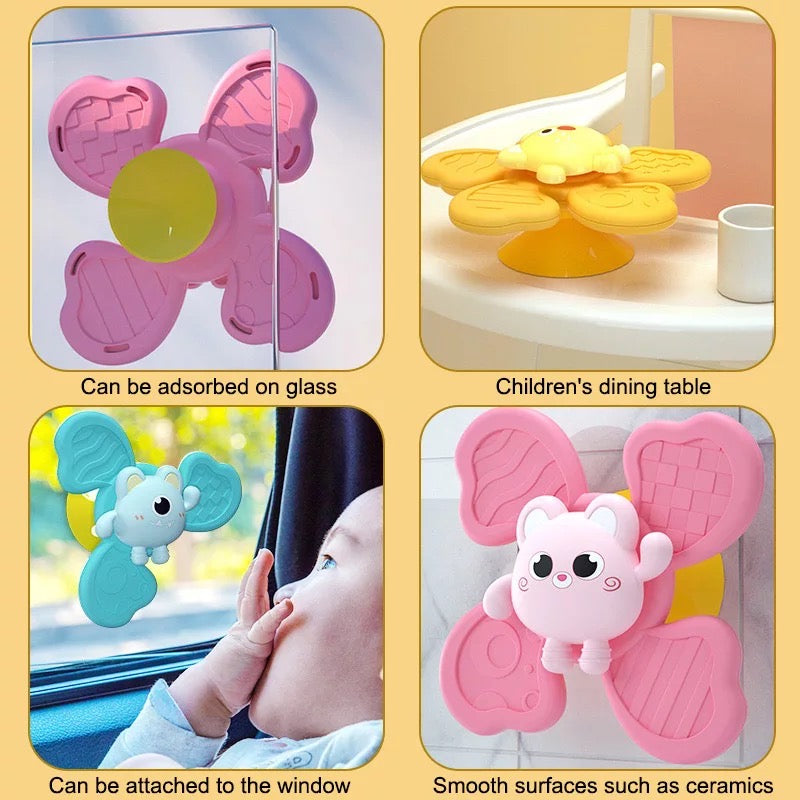 Suction Baby Spinner Toy