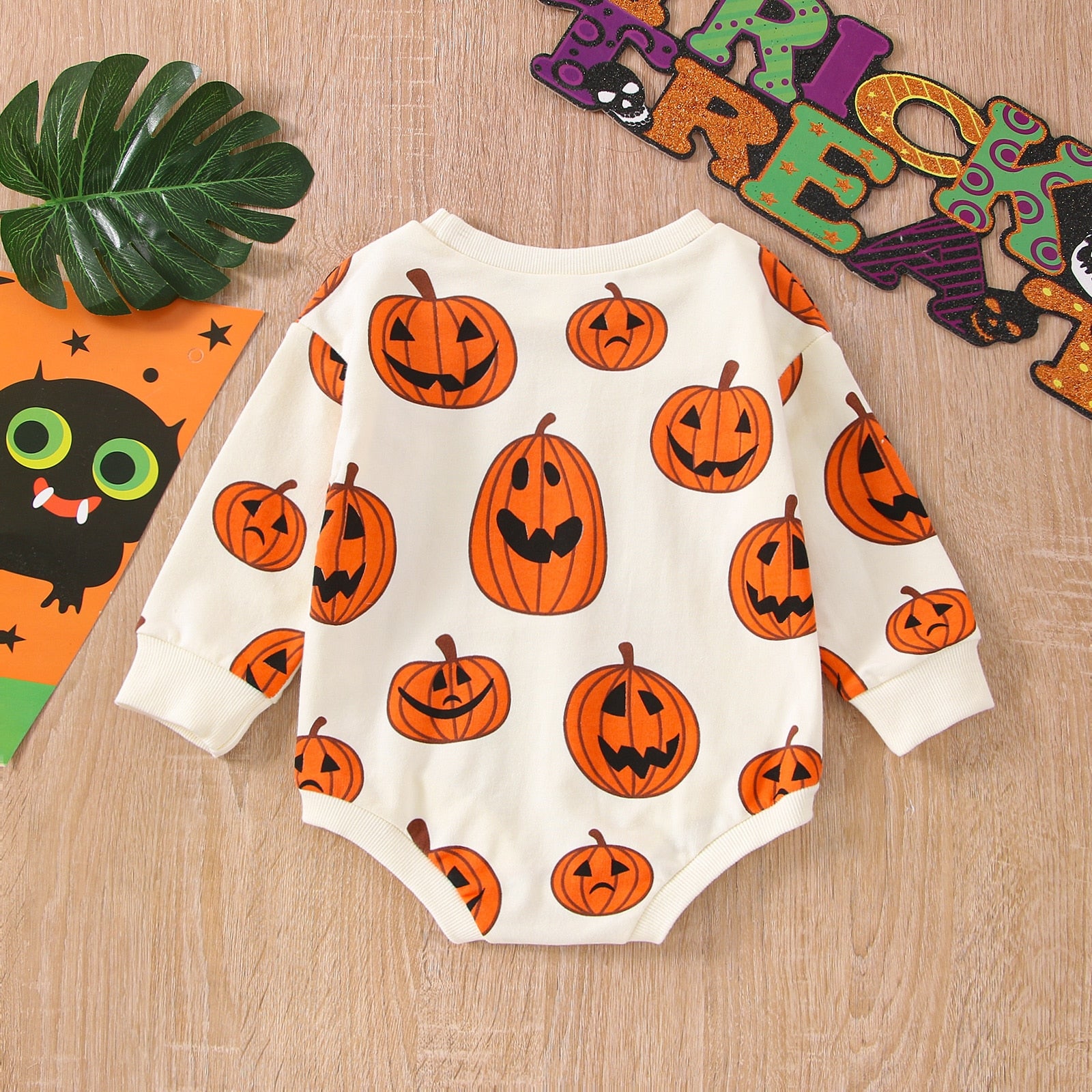 Halloween Pumpkin Jumpsuit