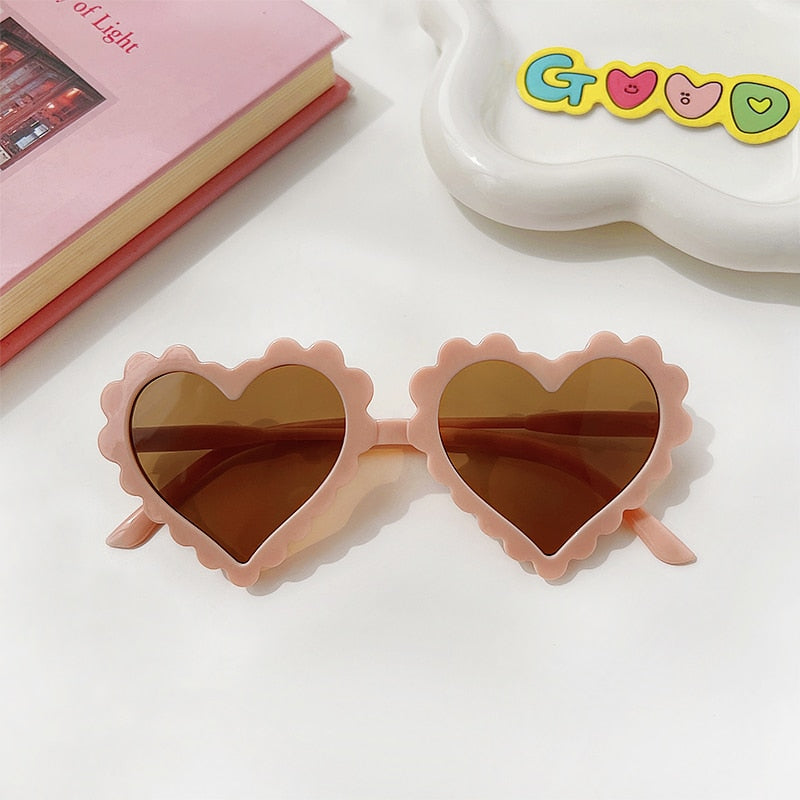 Heart/Apple Shape Sunglasses