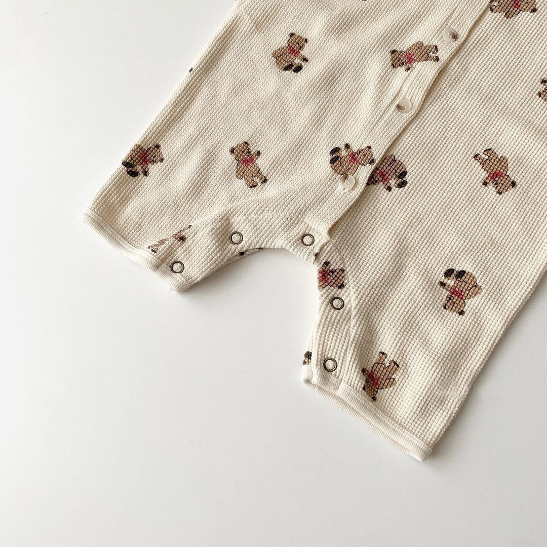 Bear Waffle Bodysuit