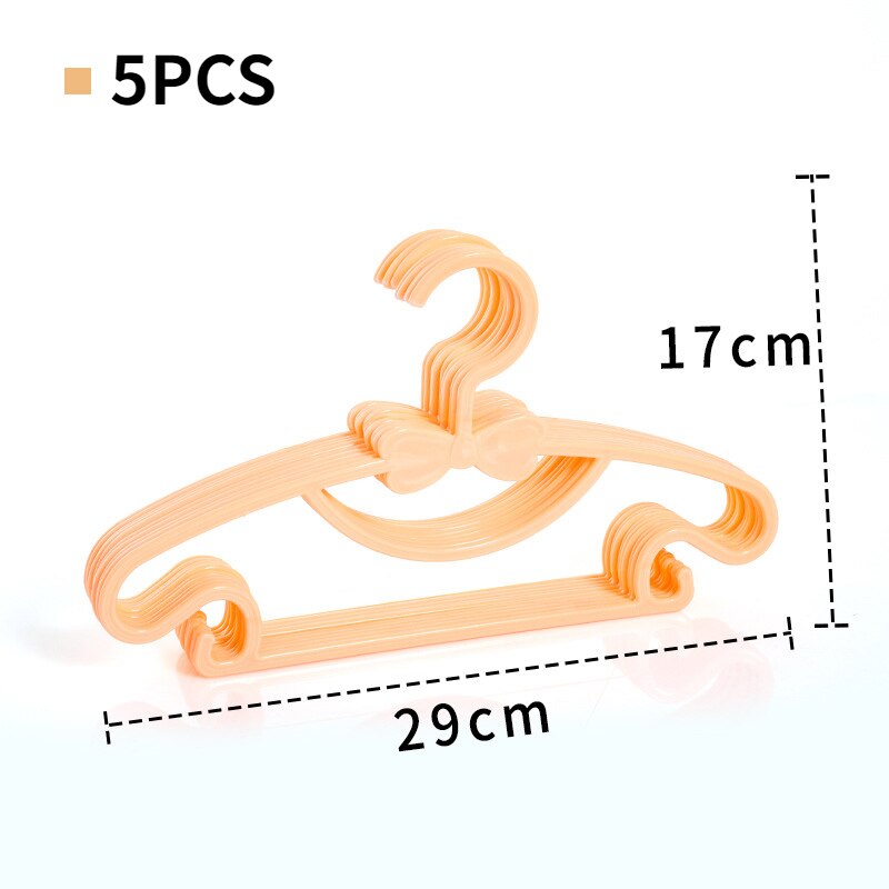 5PCS Clothes Plastic Hanger