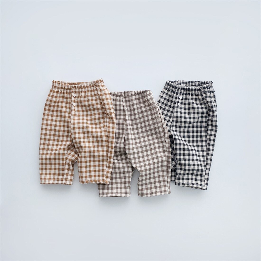 Plaid Casual Pants