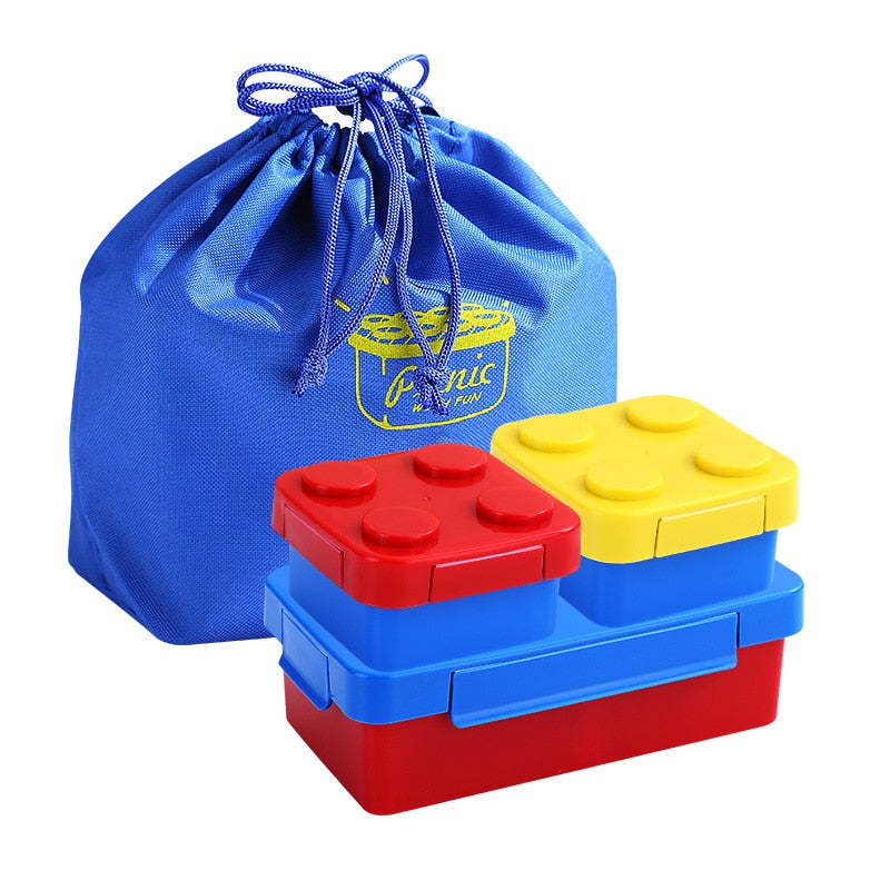 Lego Shape Lunch Box