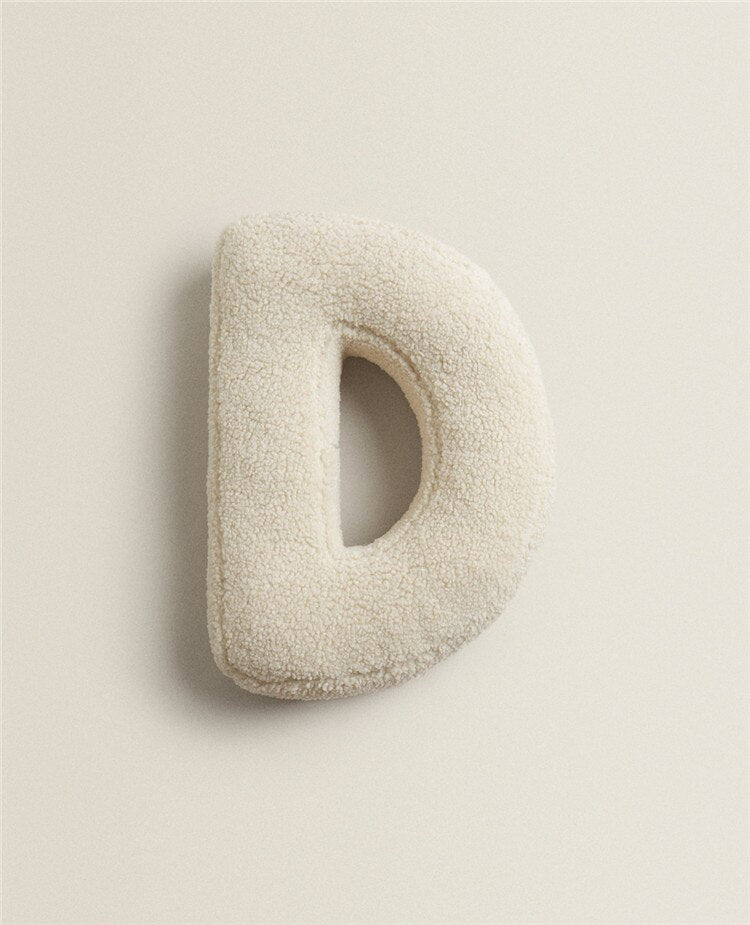 English Letters Cushion