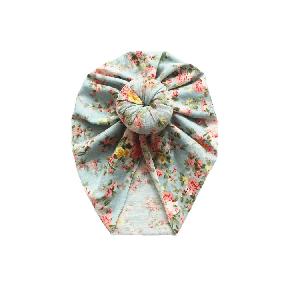 Floral Print Turban