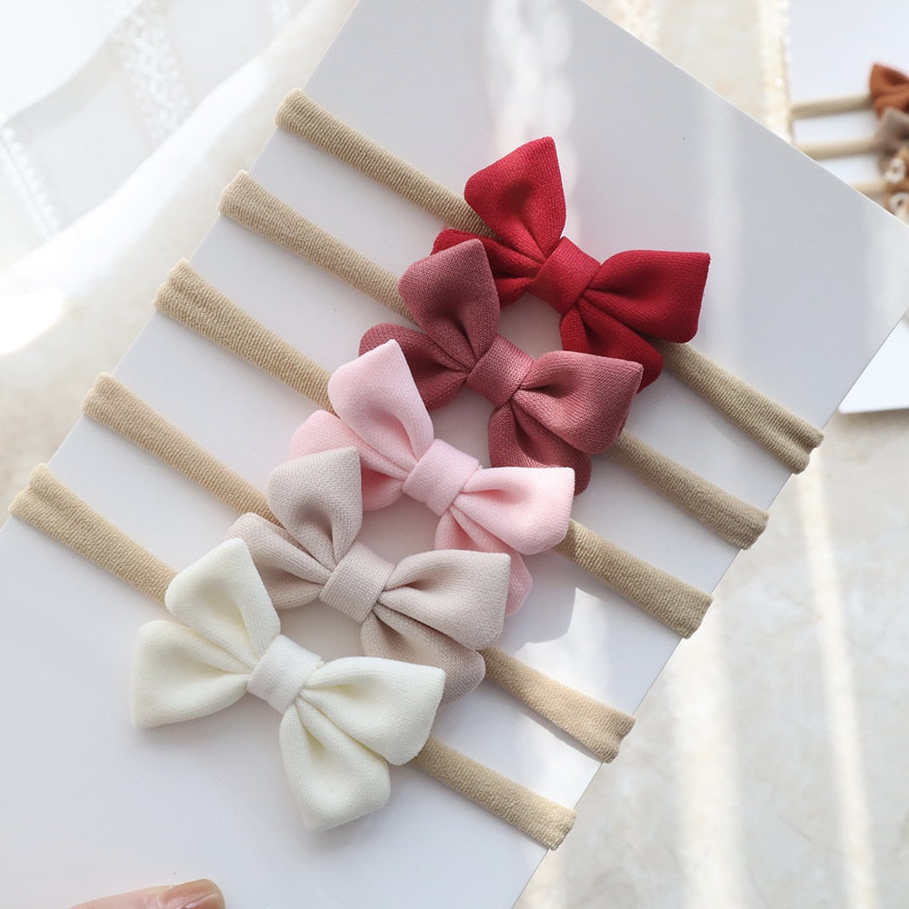 5Pcs/Set Bow Headband