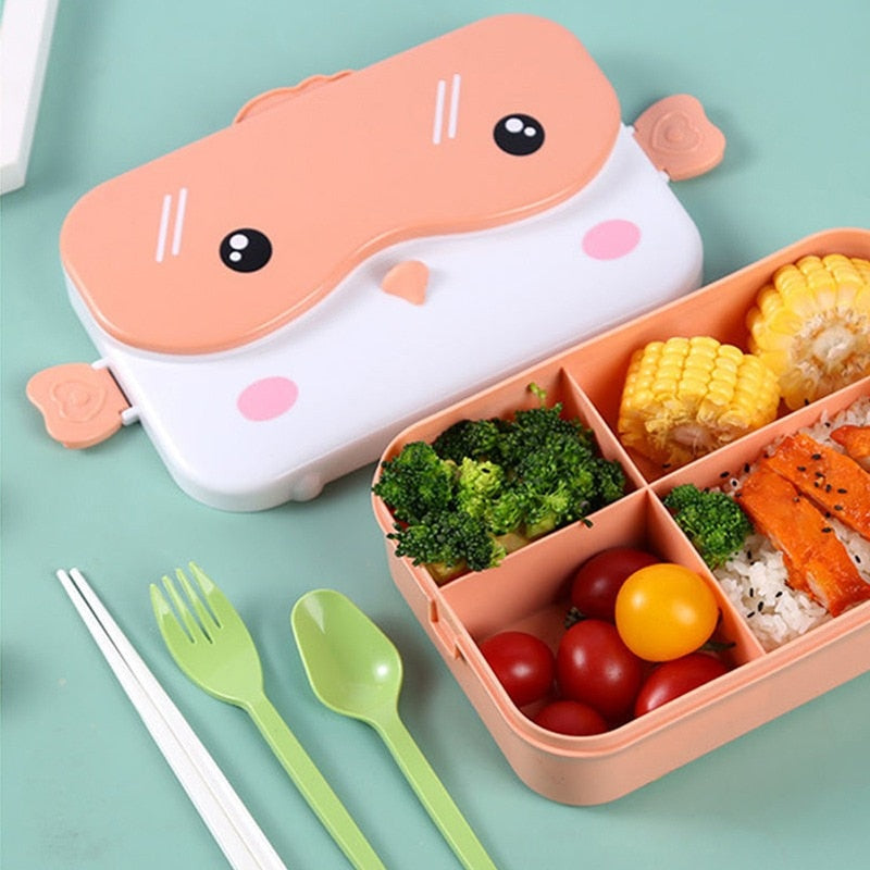 Rectangular Anime Face Lunch Box