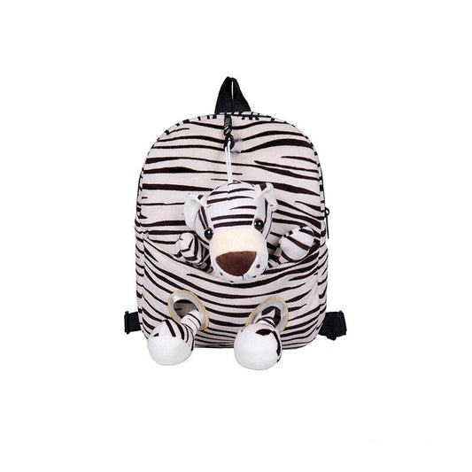 Plush Animals Backpack With Anti-Lost Rope