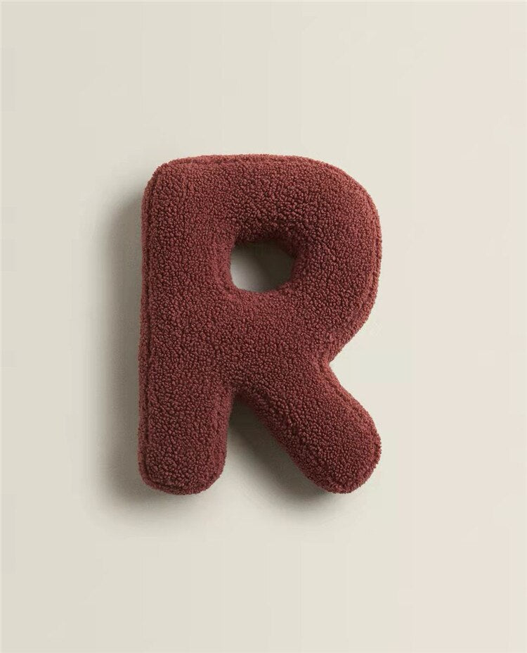 English Letters Cushion