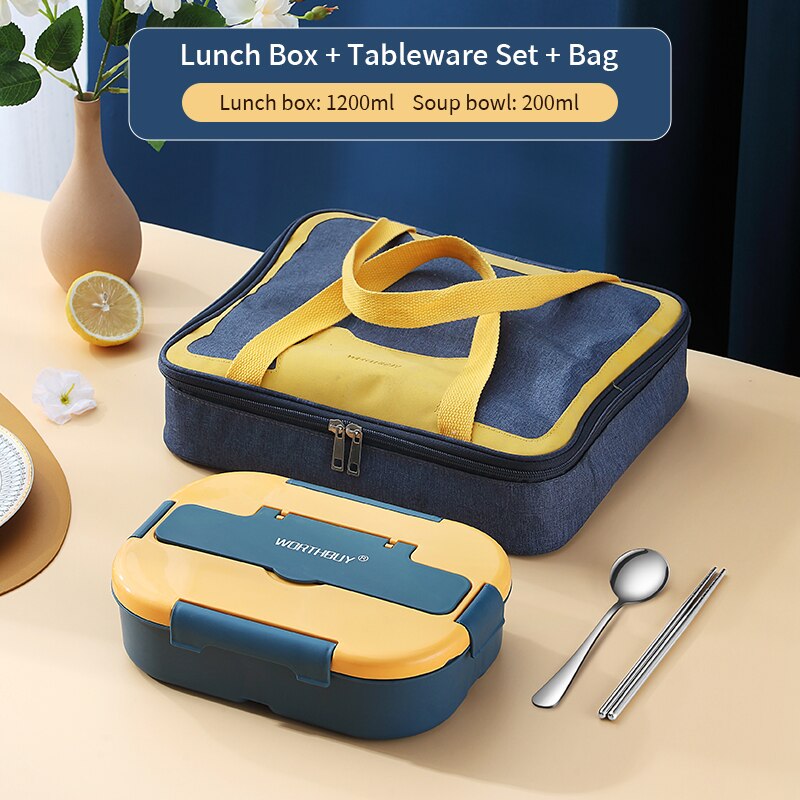 Stylish Lunch Box With Bag