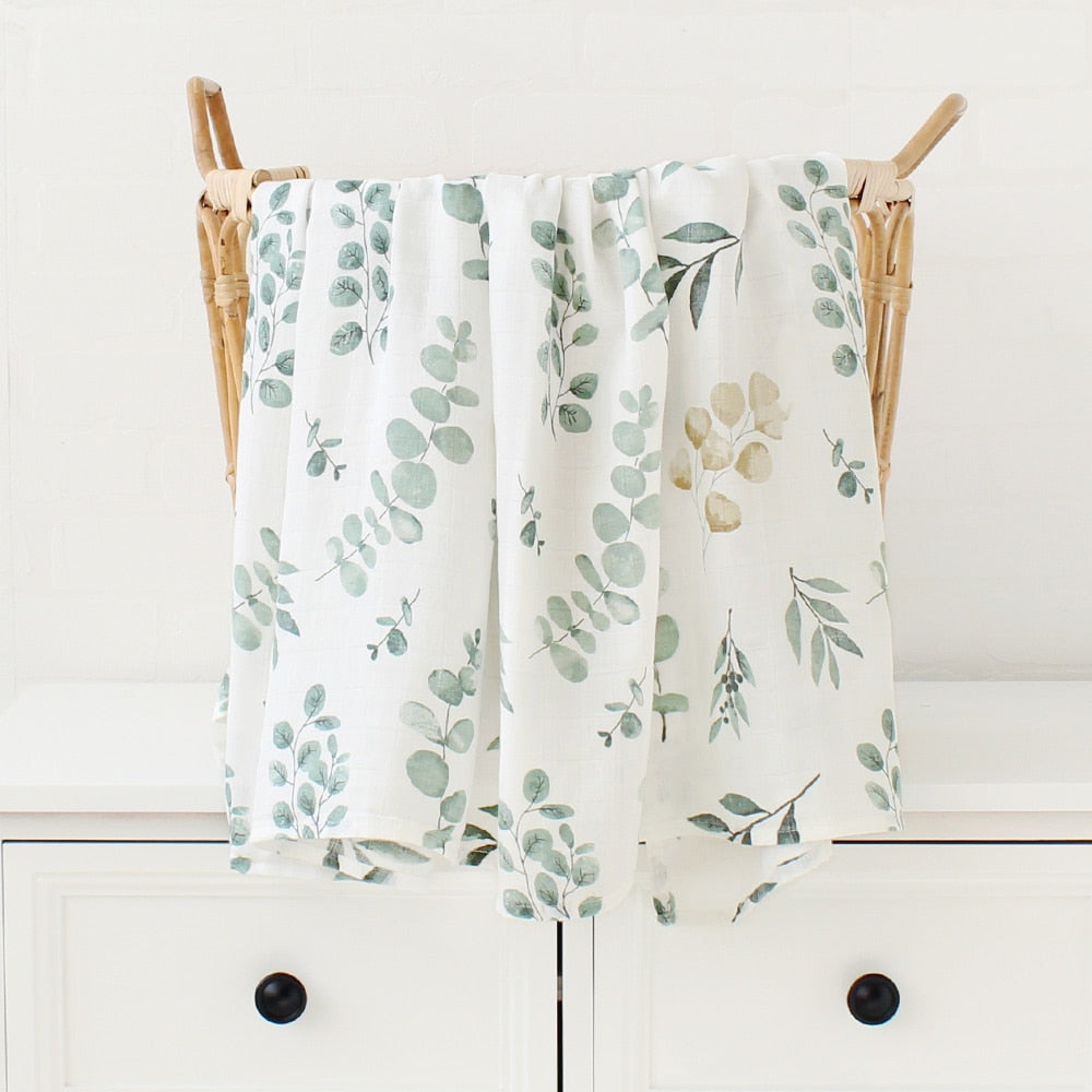 Eucalyptus Leave Printed Blanket