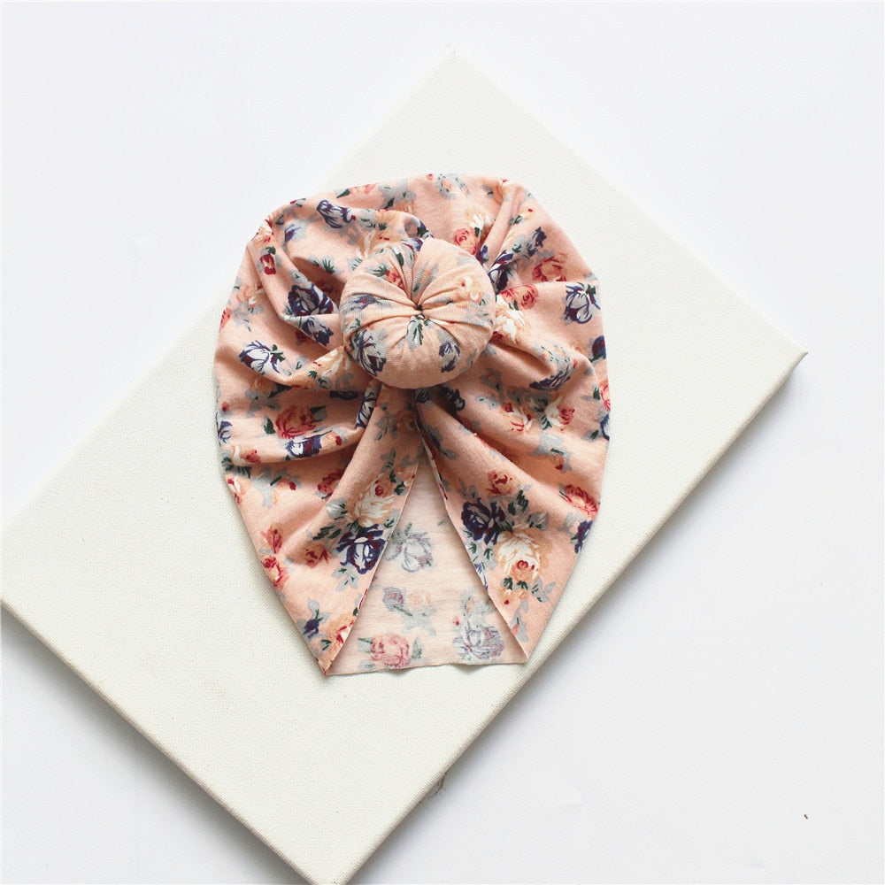 Floral Print Turban