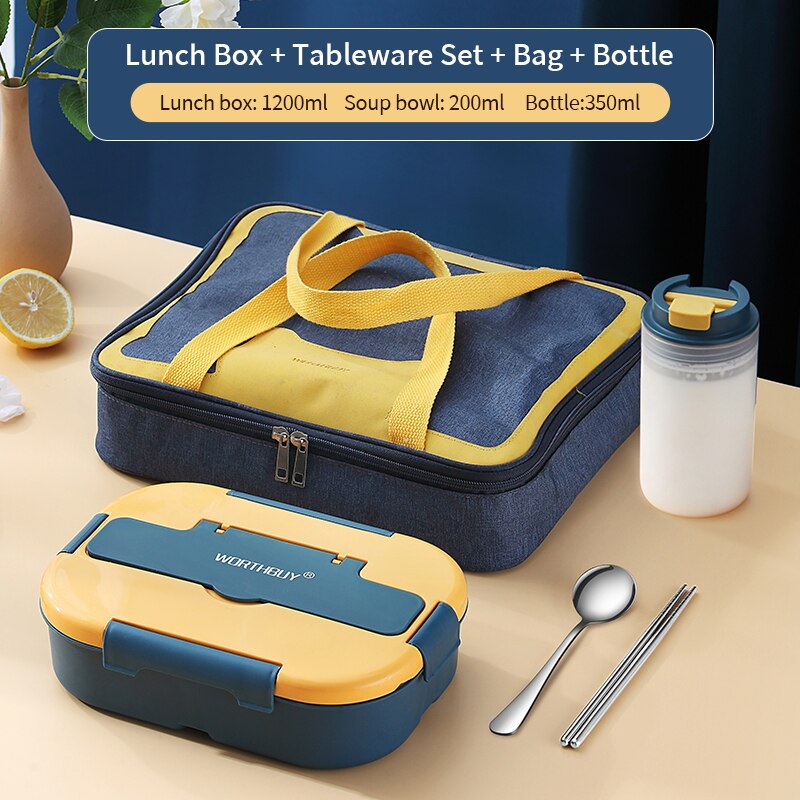 Stylish Lunch Box With Bag