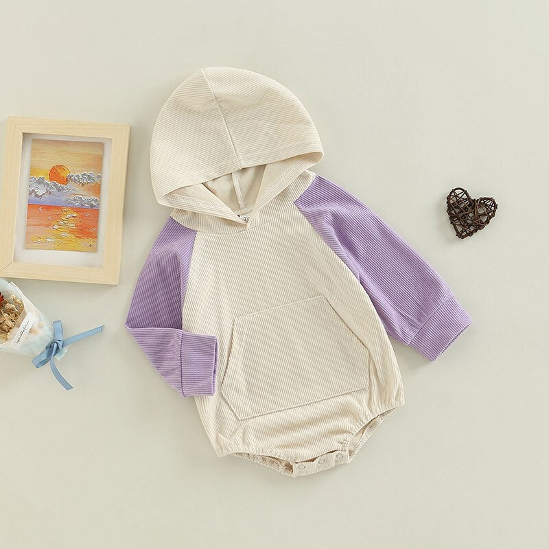 Hooded Jumpsuit with Pocket