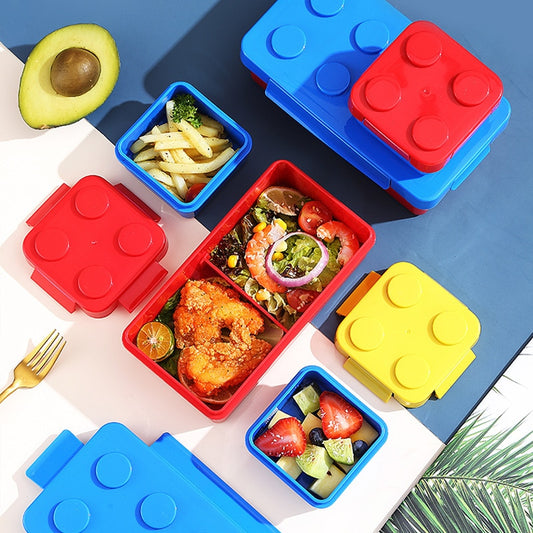 Lego Shape Lunch Box