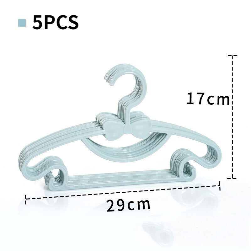 5PCS Clothes Plastic Hanger