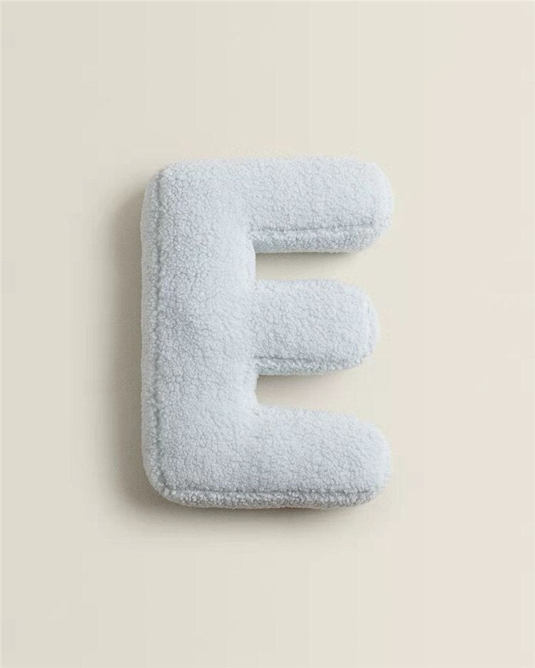 English Letters Cushion