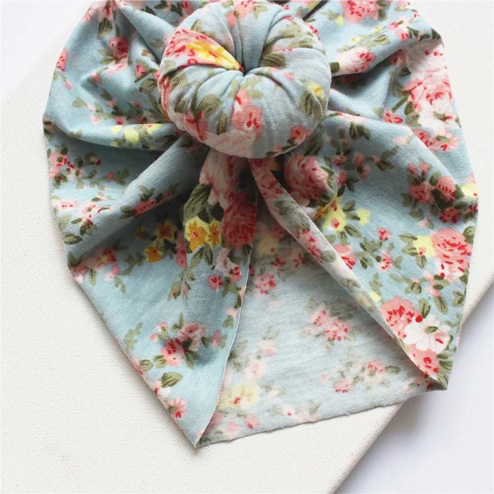 Floral Print Turban