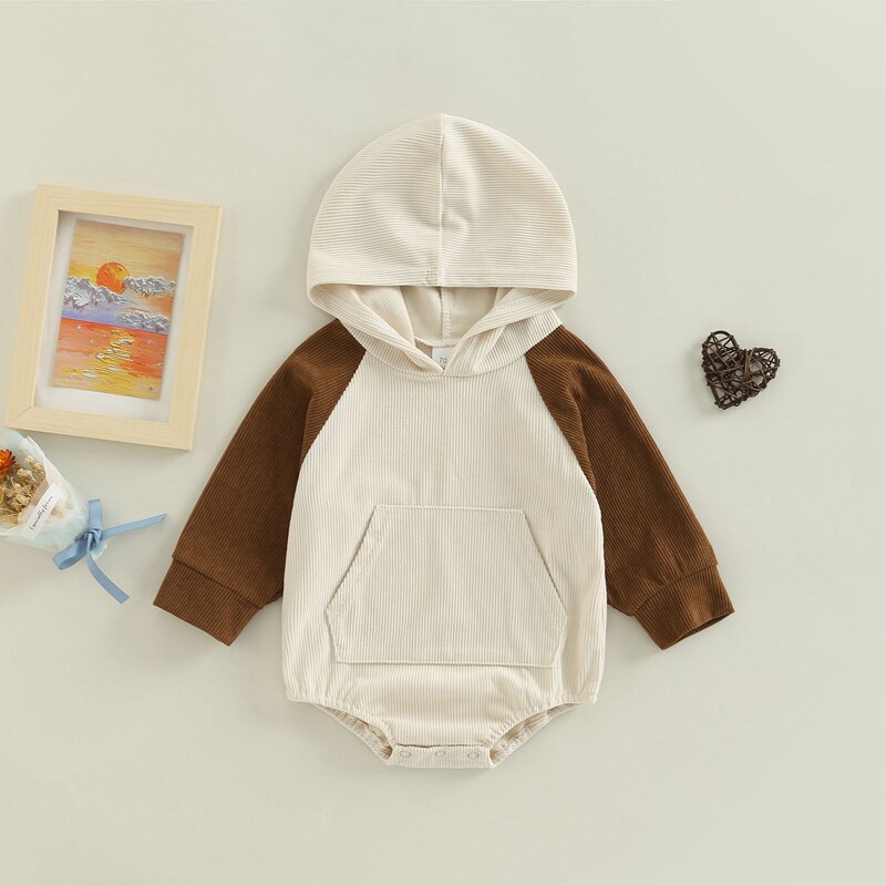 Hooded Jumpsuit with Pocket