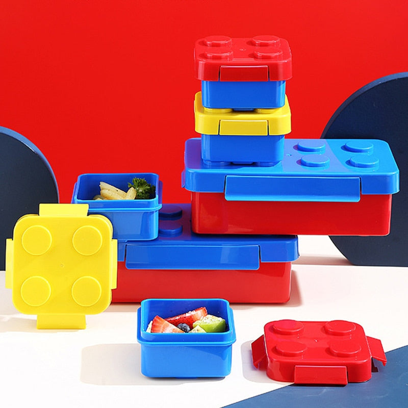 Lego Shape Lunch Box