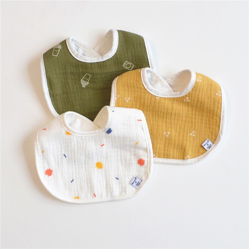 Cute Print U Square Bandana Bibs