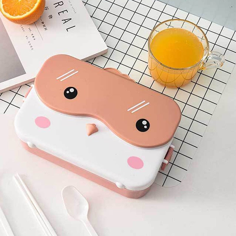 Rectangular Anime Face Lunch Box