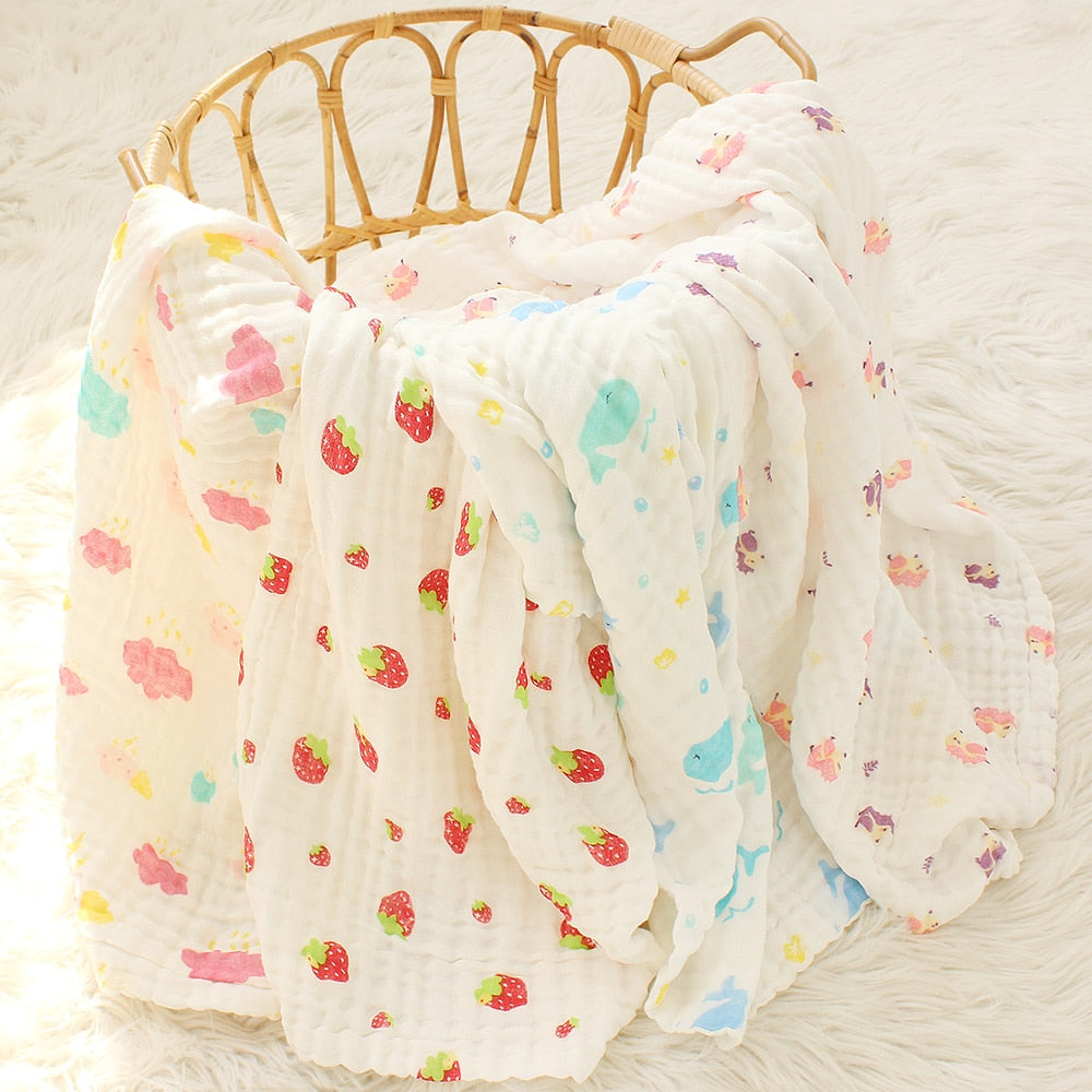 6 Layers Bamboo Cotton Blanket
