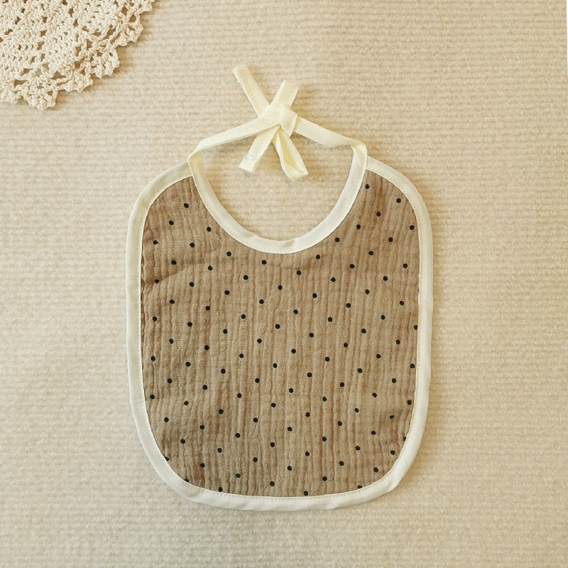 Cotton Cute Print Bibs