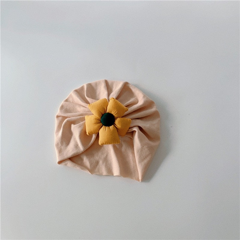 Turban Flower Head Wrap