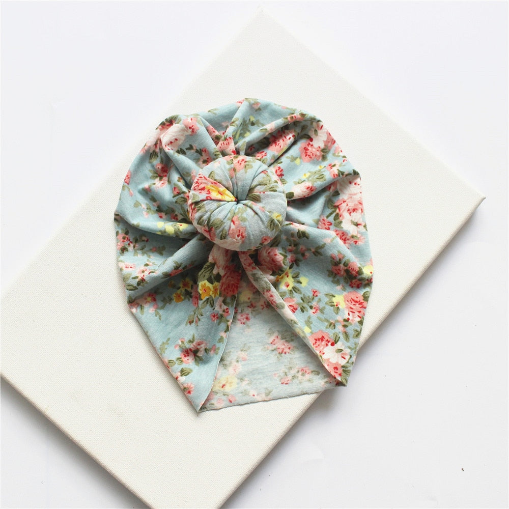 Floral Print Turban