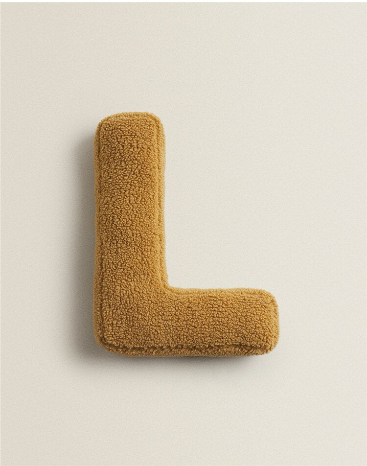 English Letters Cushion