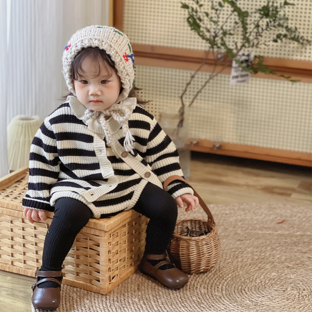 Striped Knitwear Set